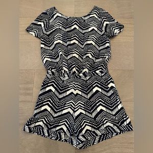 J. Crew Geometric Romper